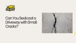 Freshly sealcoated residential asphalt driveway in Billerica MA